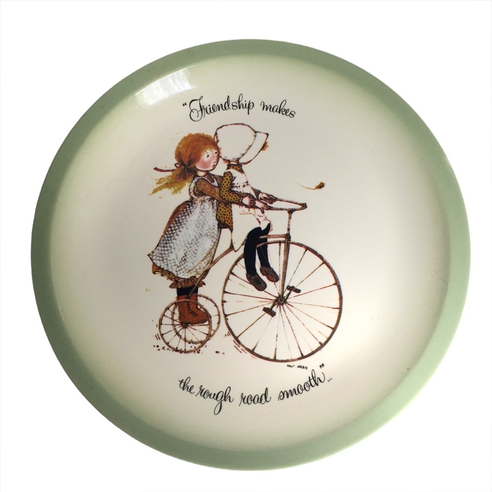 HOLLY HOBBIE Vintage 1972 Collectible Plate